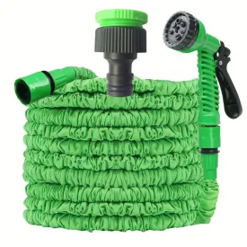 30m Anti-Kink Expandable Garden Hose | Flexible | Tangle-Free | Water Hose with Adjustable Spray Nozzle