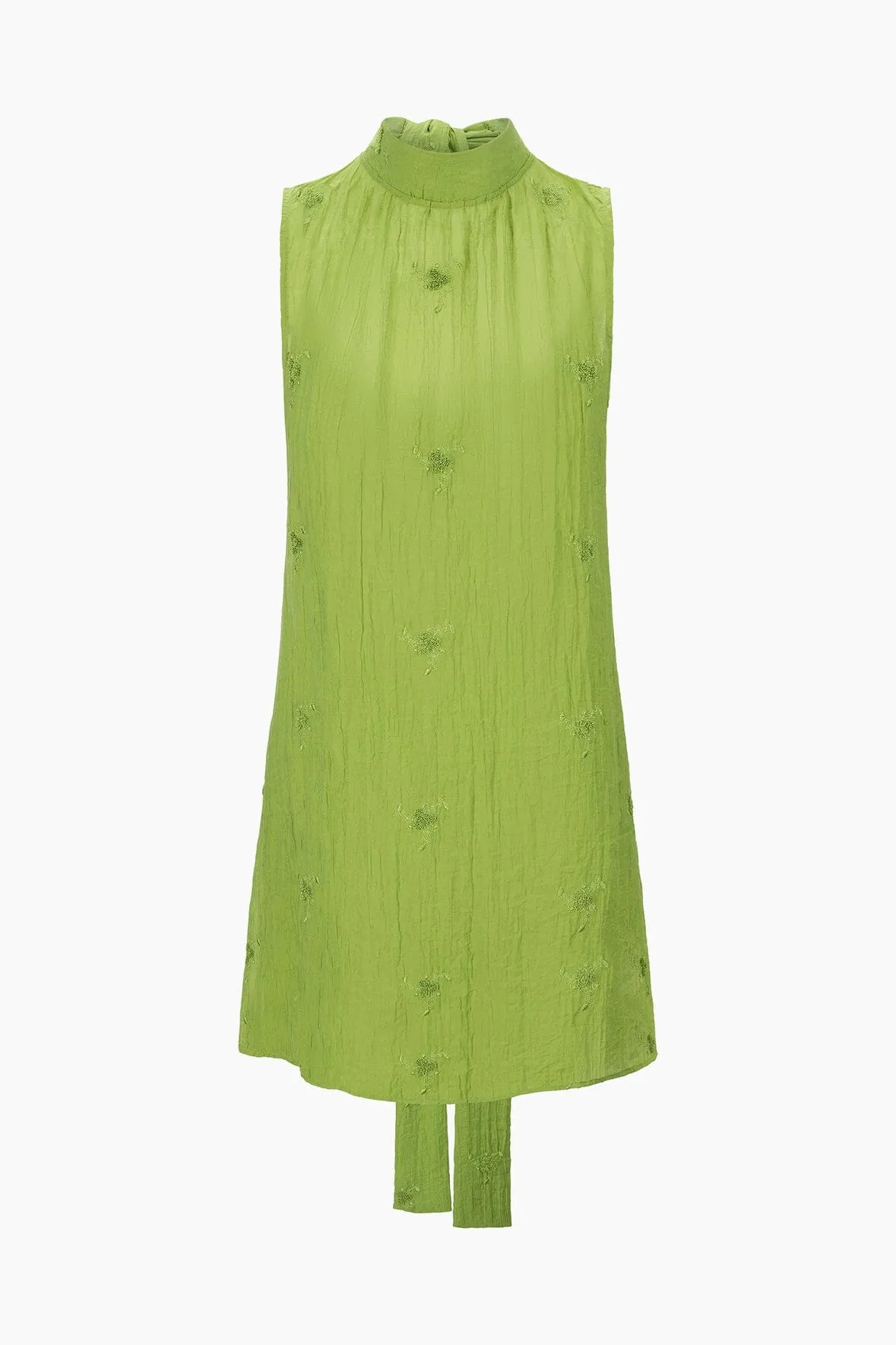ADDY MINI DRESS | GARDEN GREEN