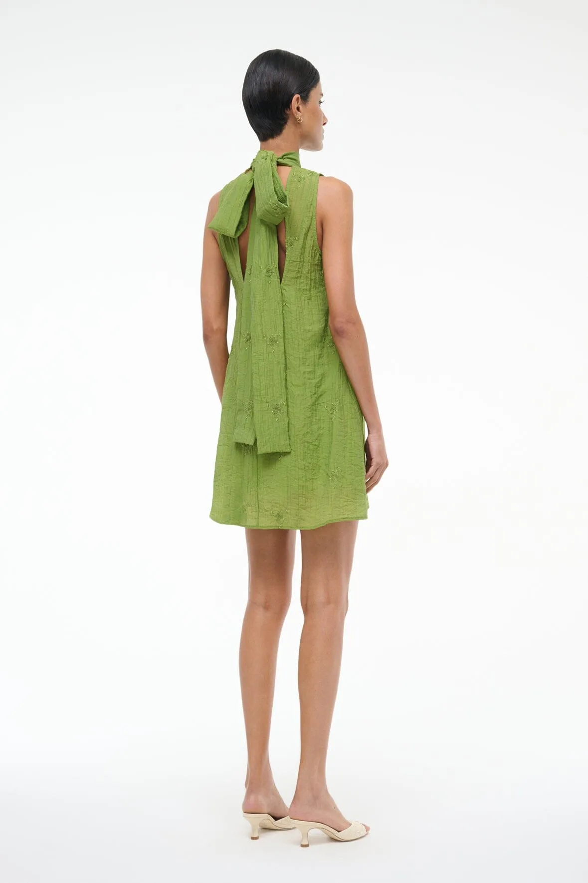 ADDY MINI DRESS | GARDEN GREEN
