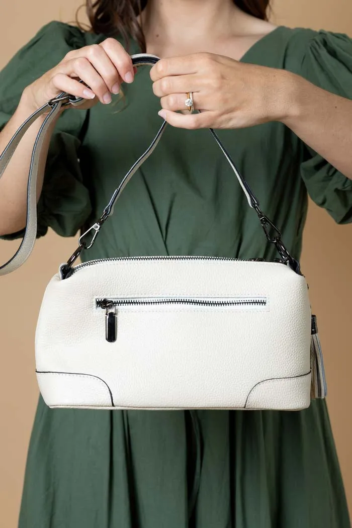 Aiden Handbag Cream