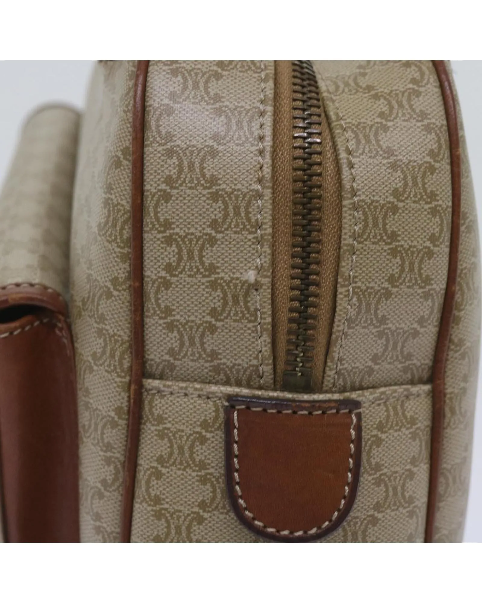 Authentic Beige Canvas Hand Bag