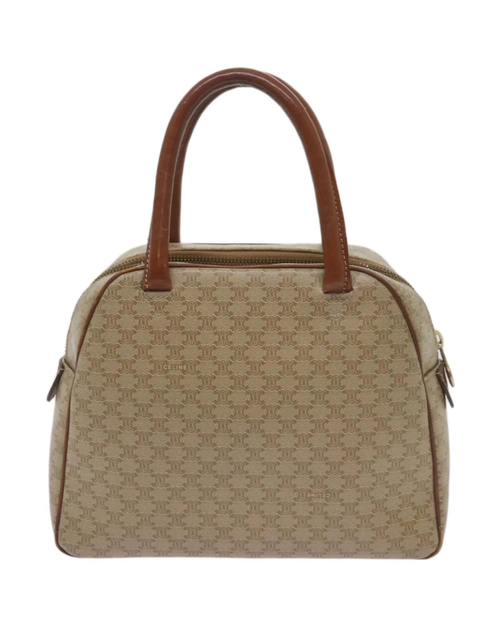 Authentic Beige Canvas Hand Bag