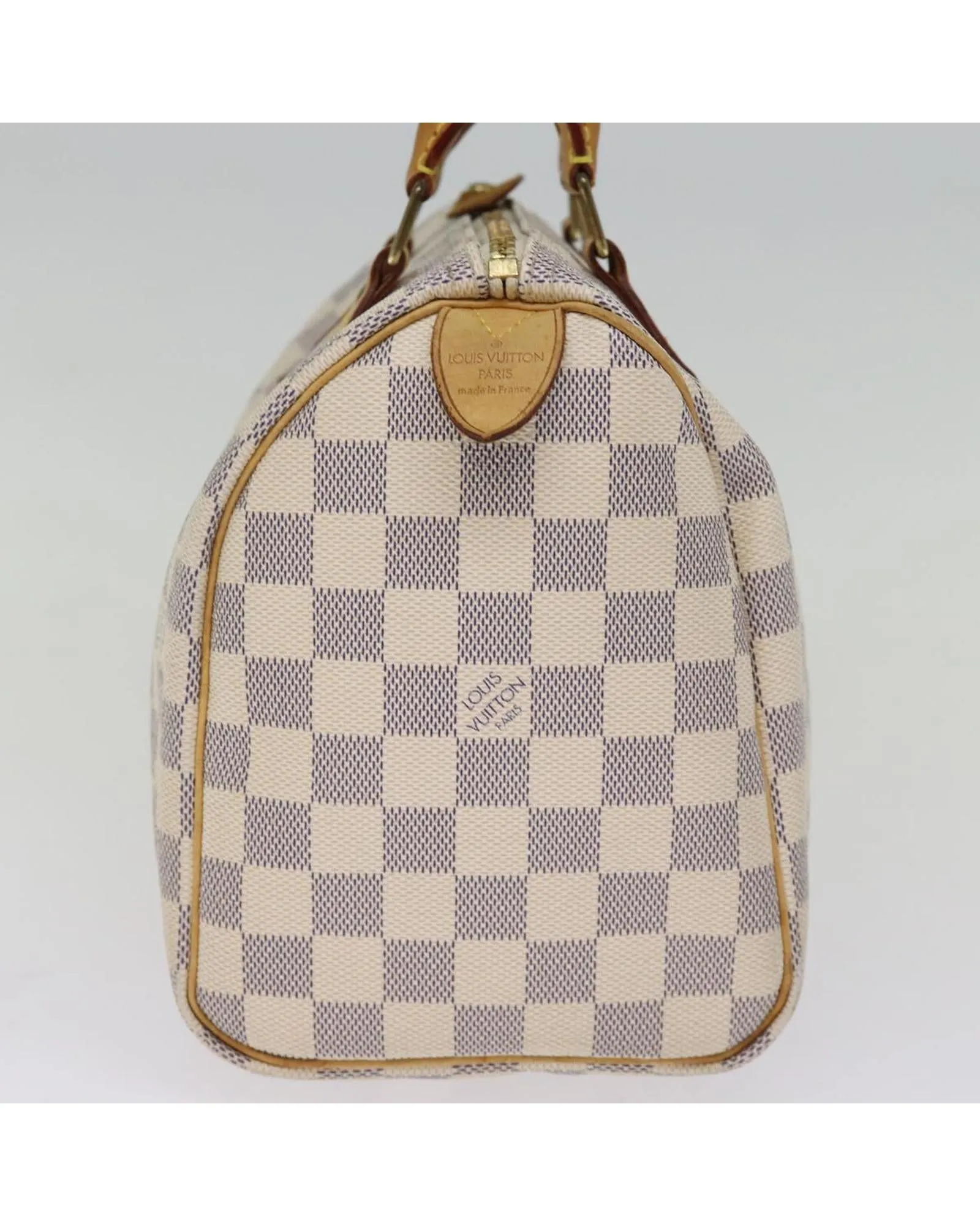 Authentic Damier Azur Canvas Hand Bag