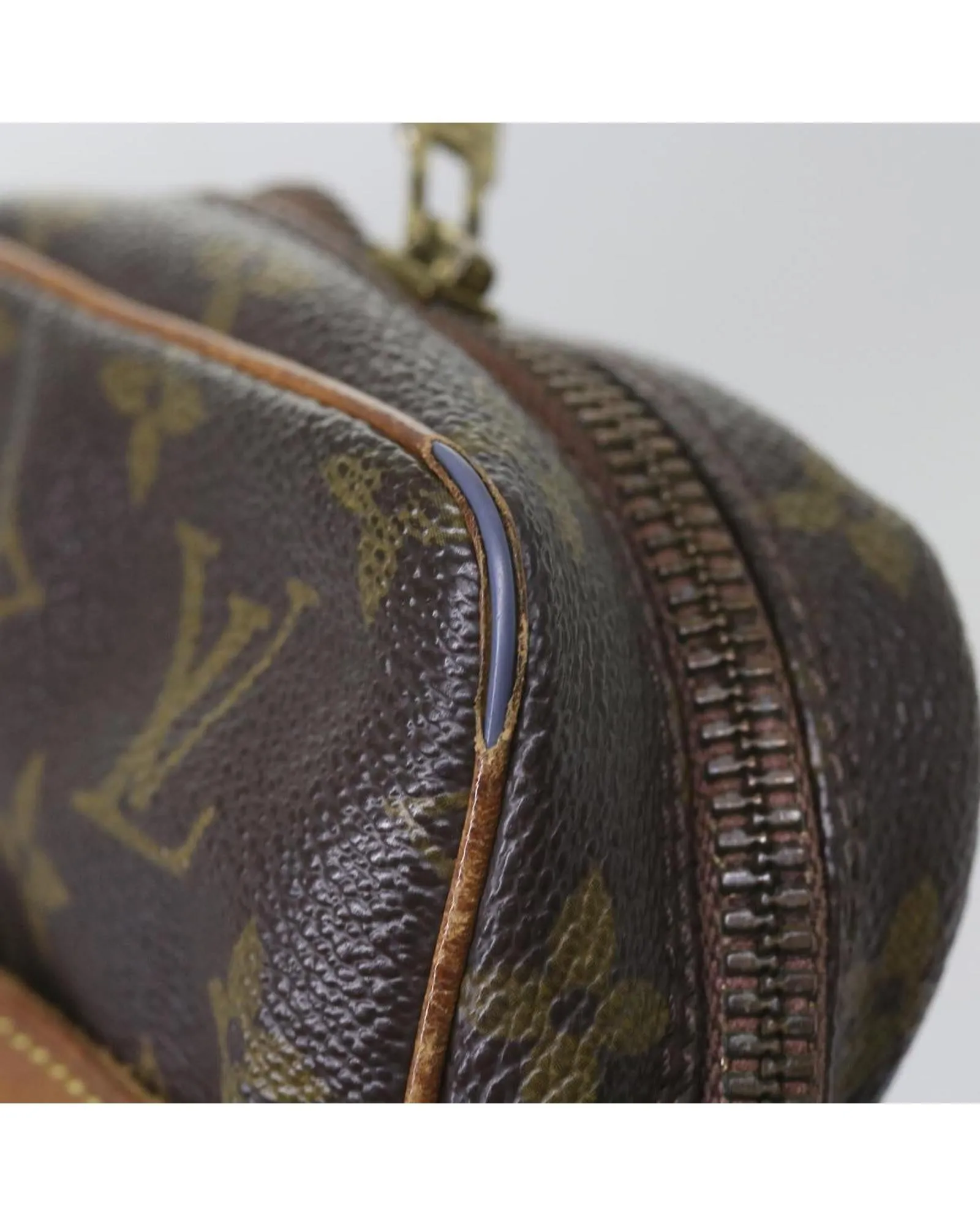 Authentic Monogram Shoulder Bag with Adjustable Strap