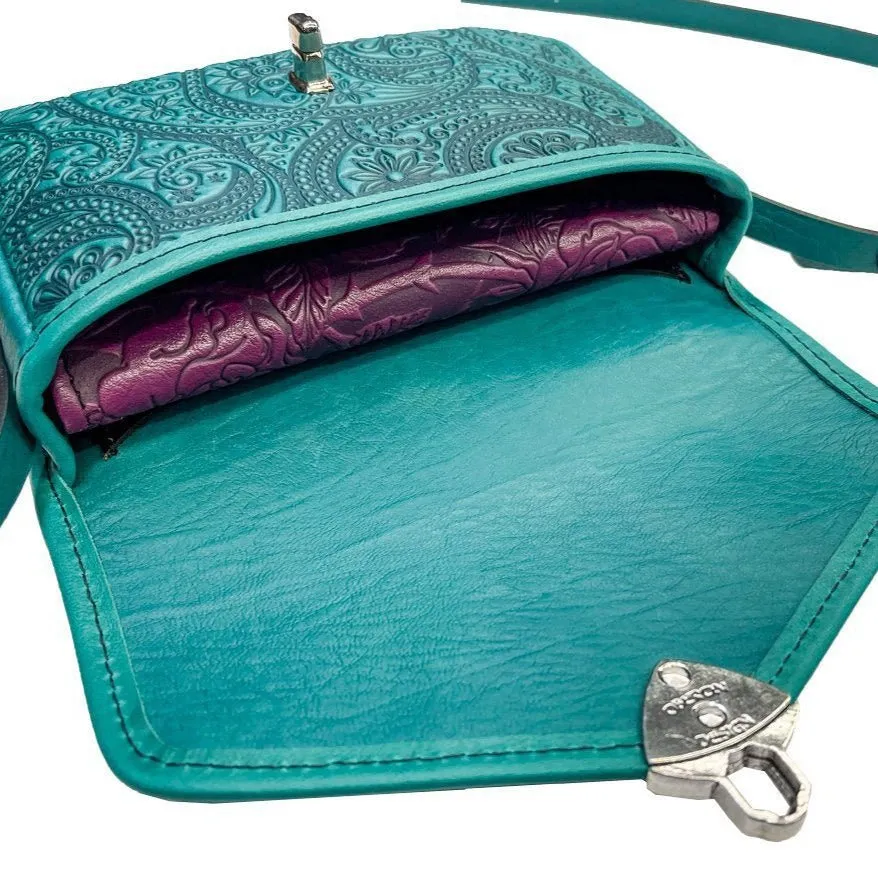 Becca Cell Phone Handbag, Paisley