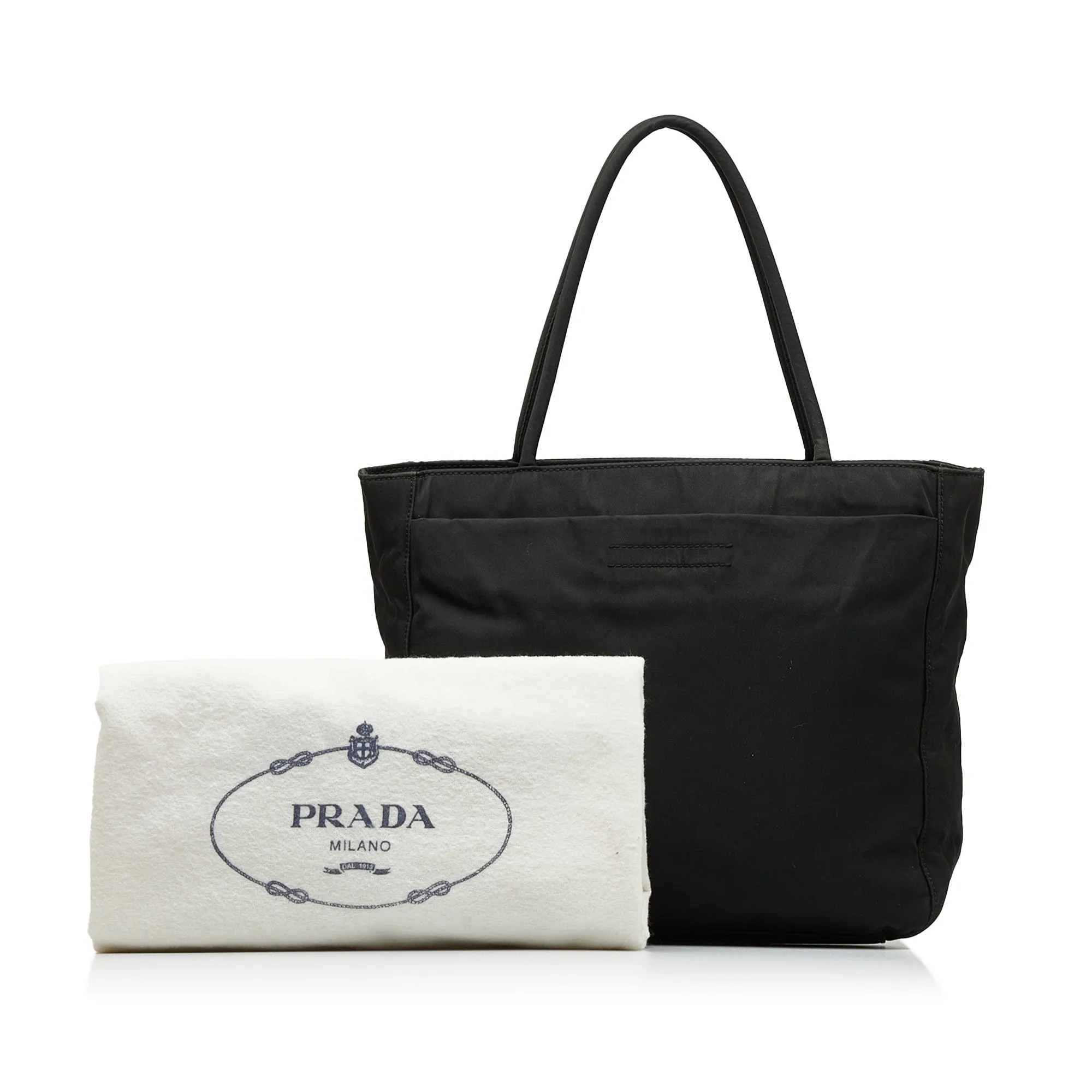 Black Prada Tessuto Tote