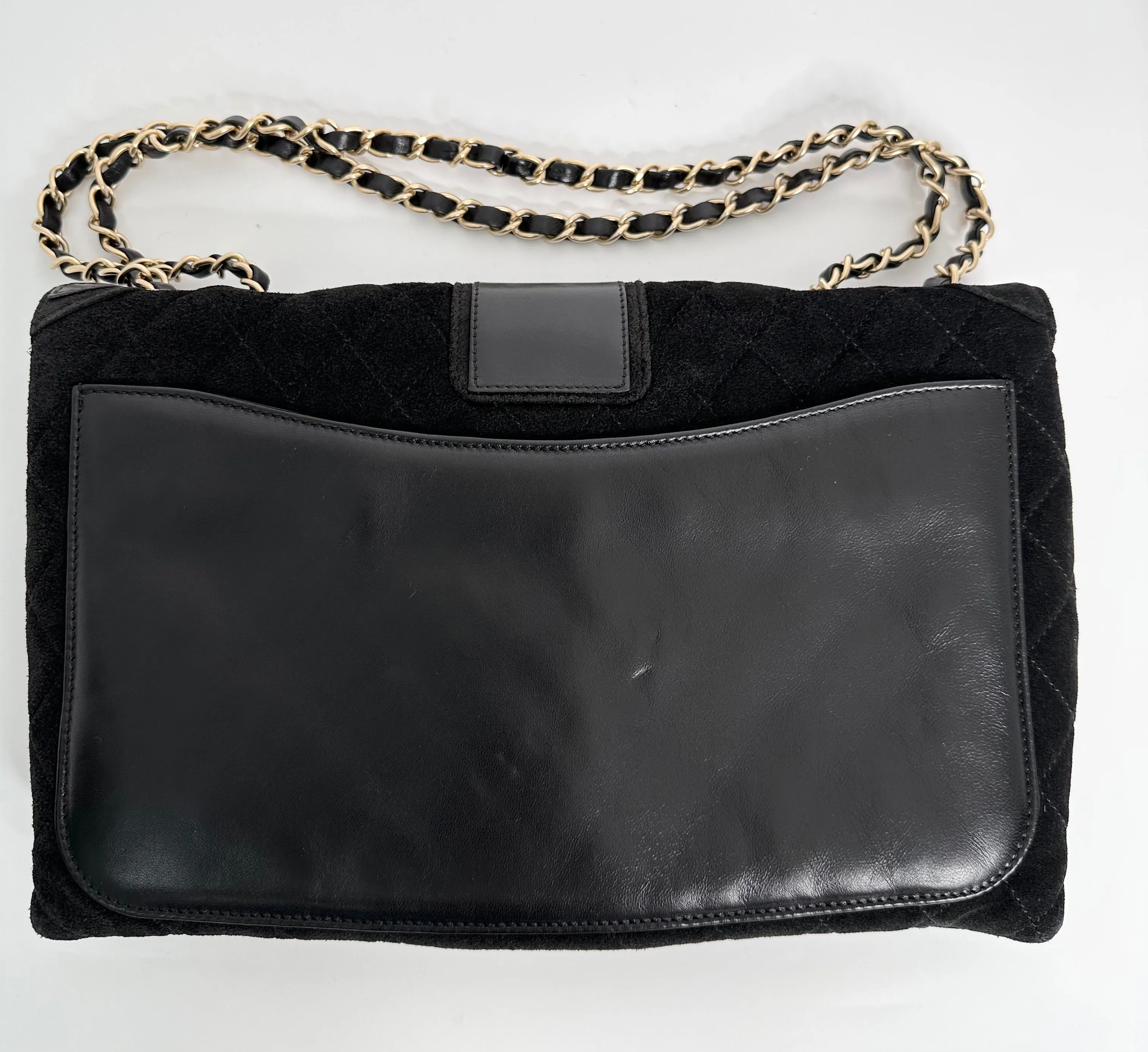 Black Union Jack Reissue Flap Bag