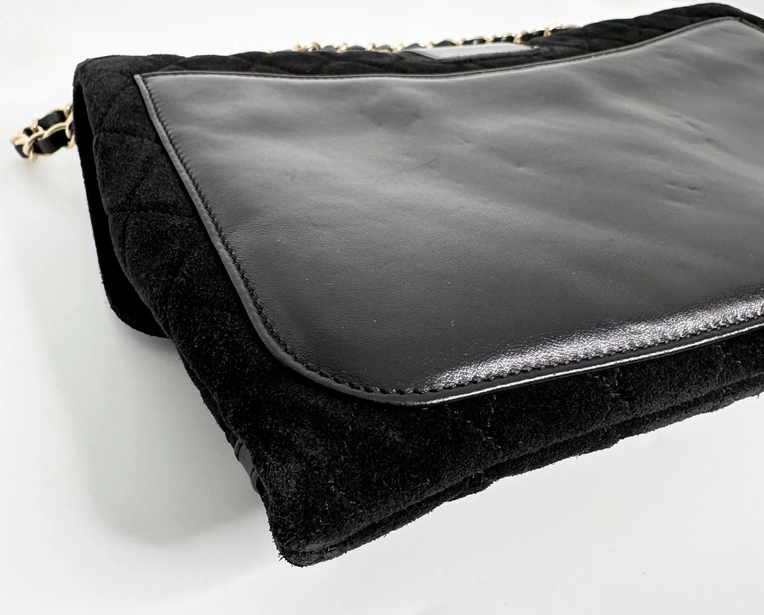Black Union Jack Reissue Flap Bag