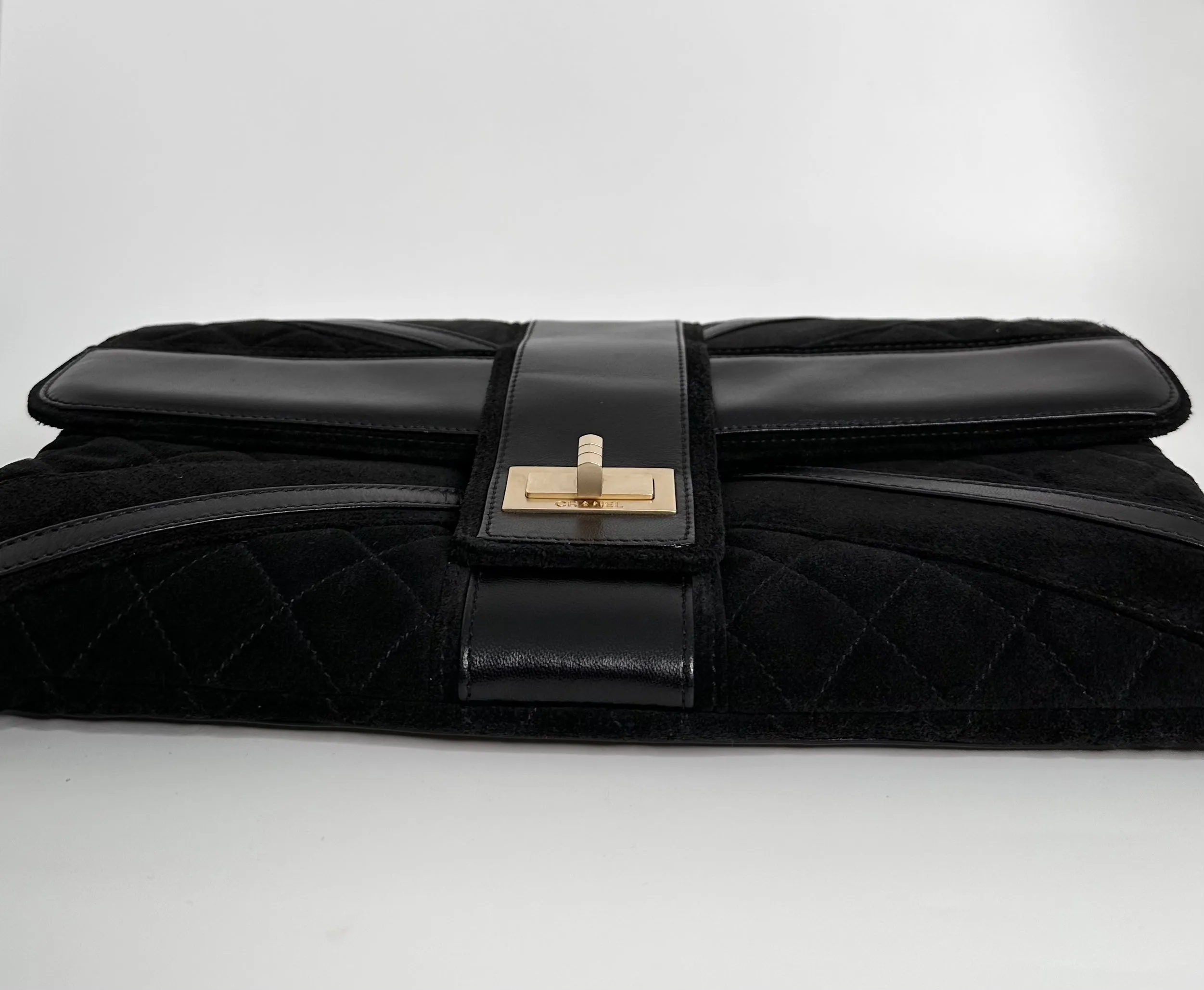 Black Union Jack Reissue Flap Bag