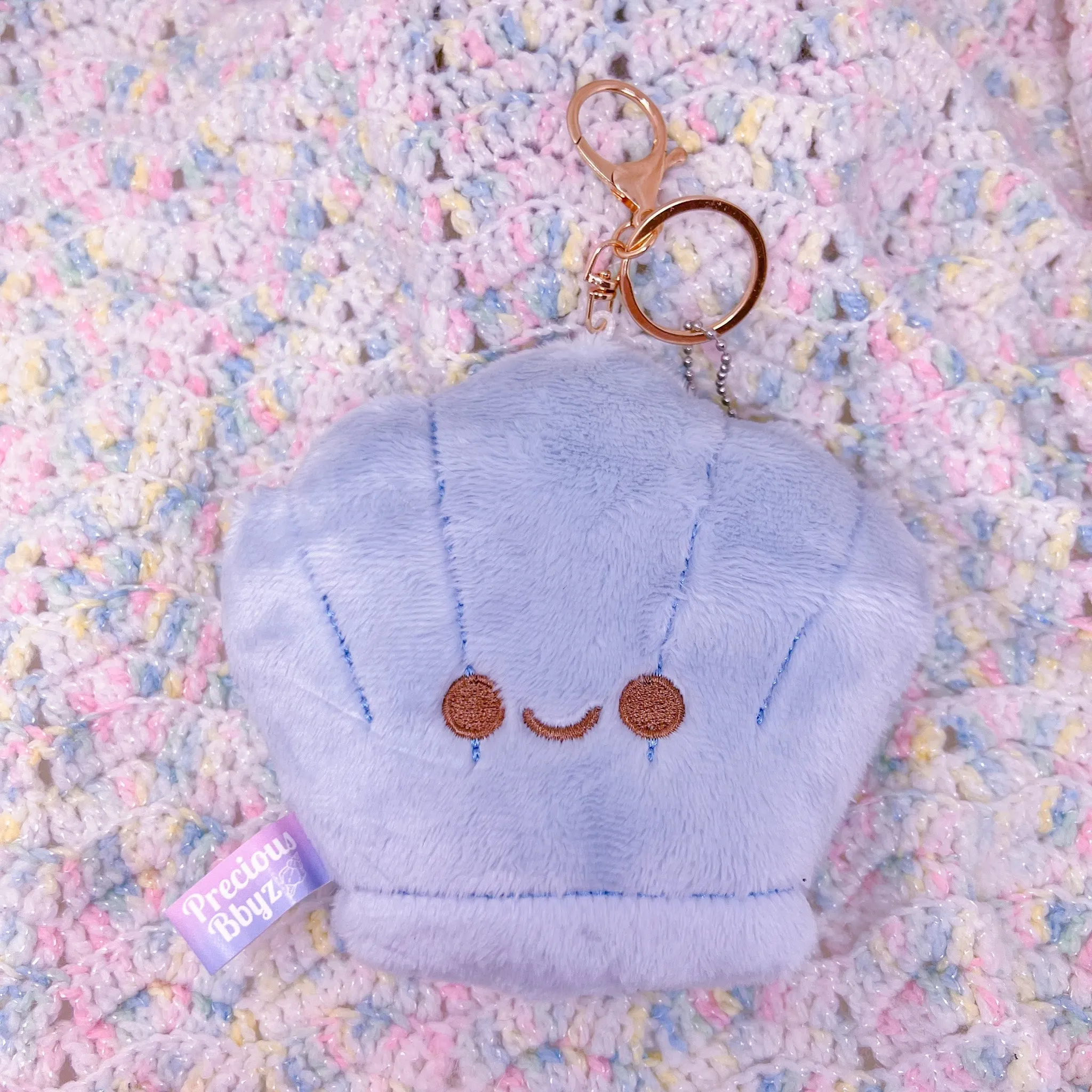 Blueberry Ice🍦🧊Shell Keychain Plush