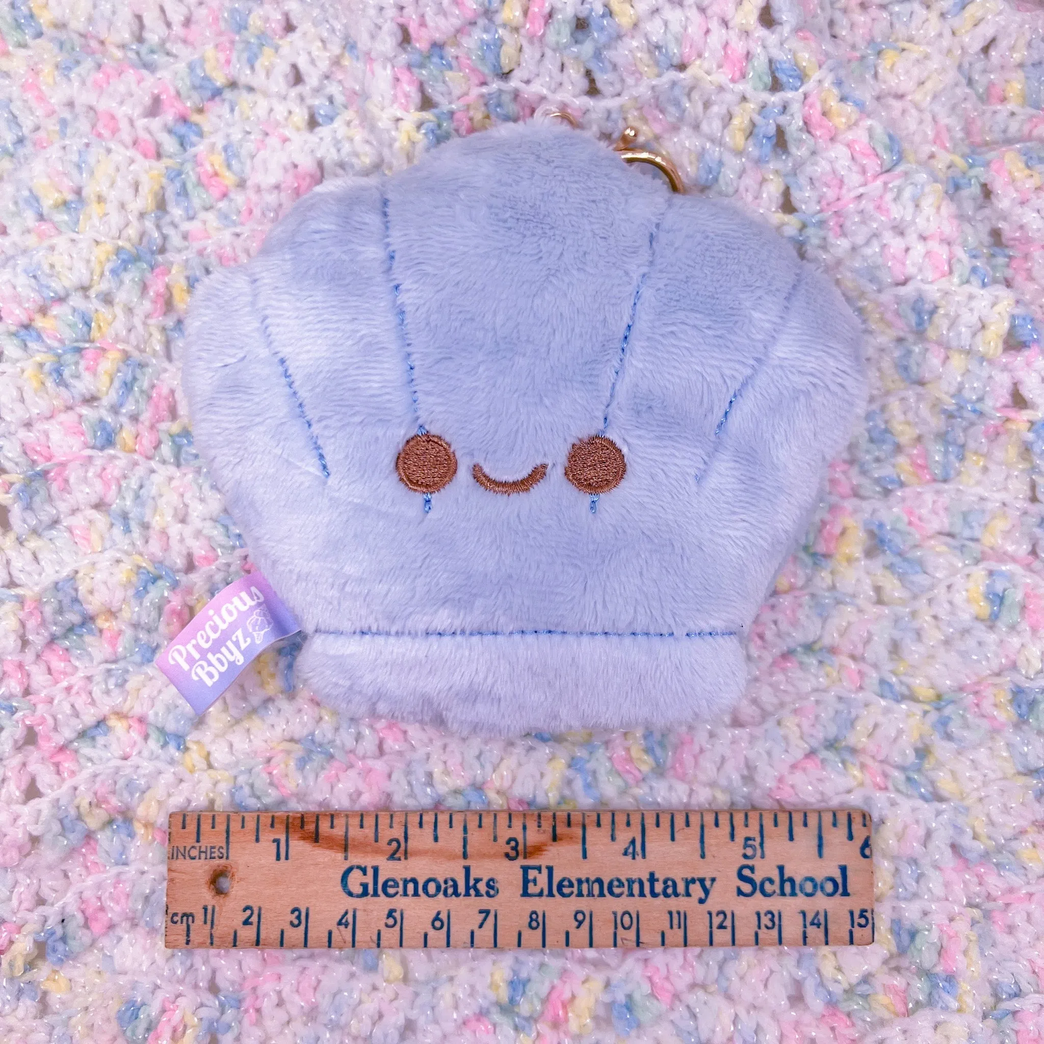 Blueberry Ice🍦🧊Shell Keychain Plush
