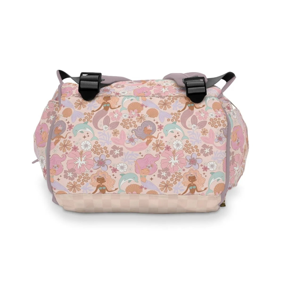 Boho Mermaids Personalized Backpack Diaper Bag