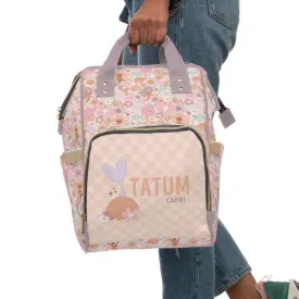 Boho Mermaids Personalized Backpack Diaper Bag