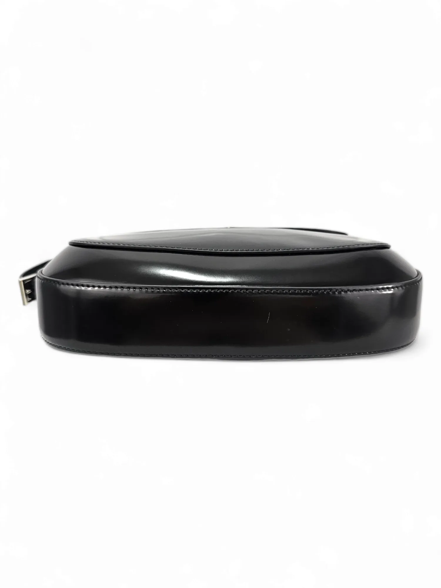 Bolsa Prada de Ombro Cleo de Couro