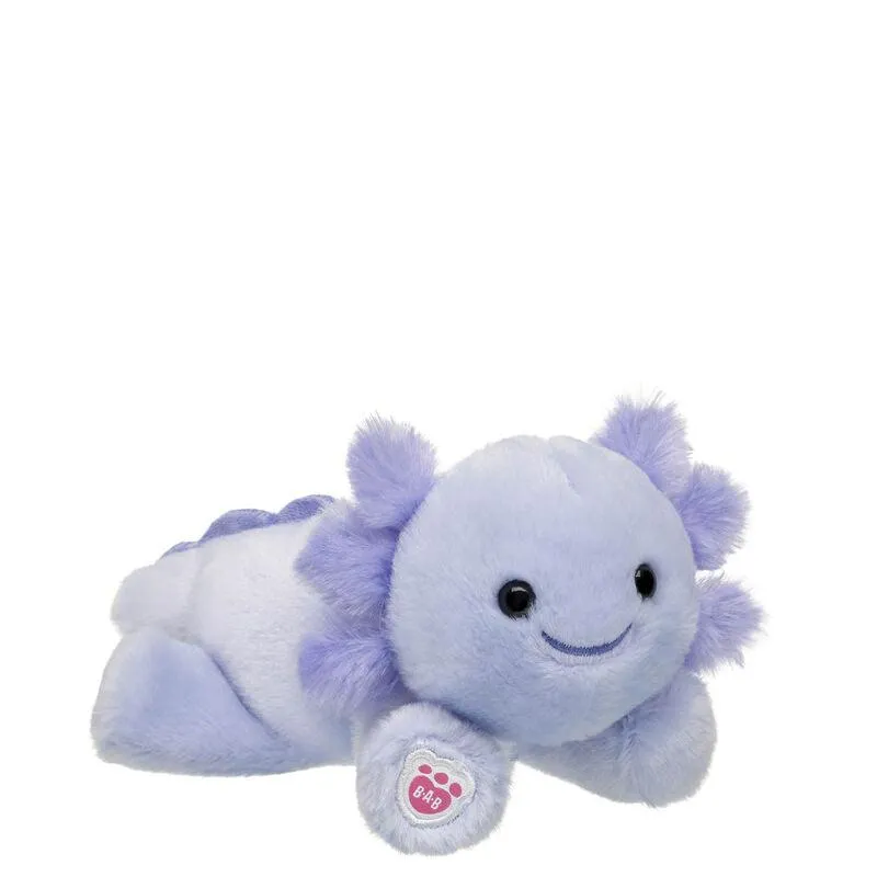 Build-A-Bear Mini Beans Lavender Axolotl Soft Toy