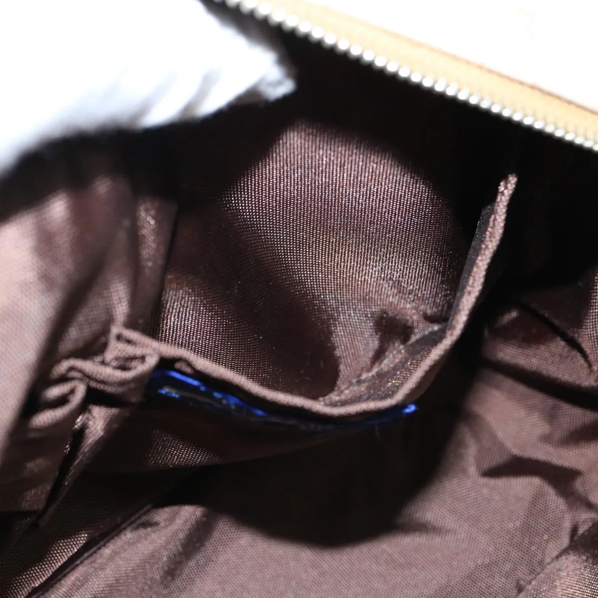 BURBERRY Blue Label Hand Bag Canvas Beige  bs10778