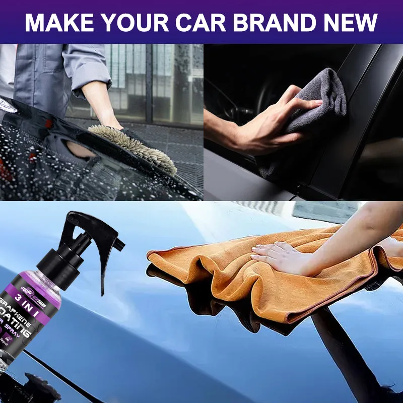 Buy 2 get 1 free 3 in 1 High Protection Quick Car Coating Spray