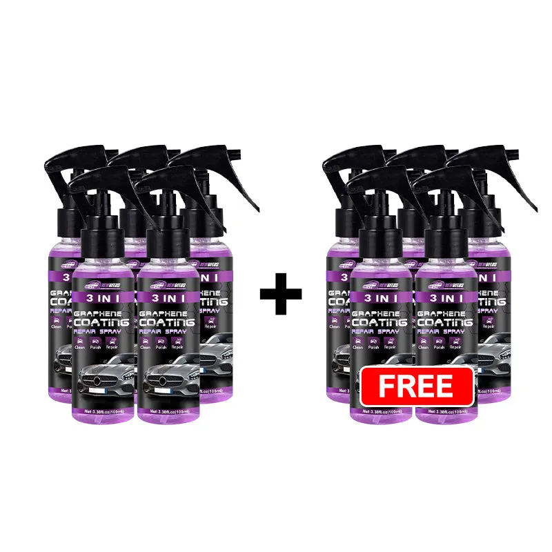 Buy 2 get 1 free 3 in 1 High Protection Quick Car Coating Spray