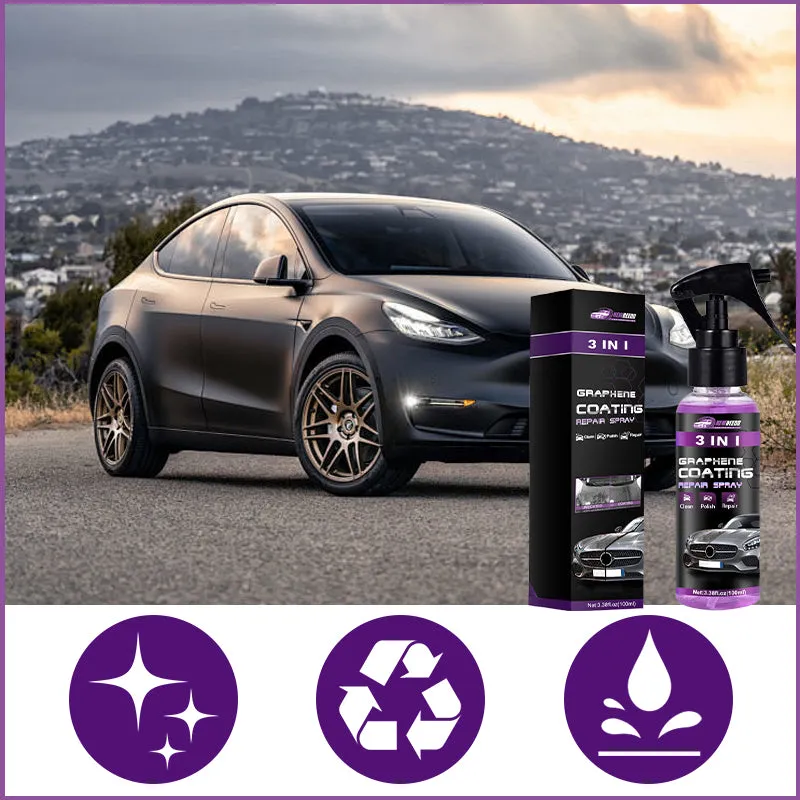 Buy 2 get 1 free 3 in 1 High Protection Quick Car Coating Spray