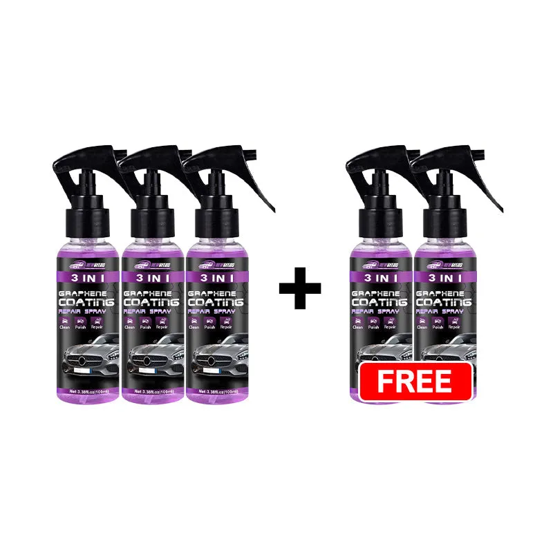 Buy 2 get 1 free 3 in 1 High Protection Quick Car Coating Spray