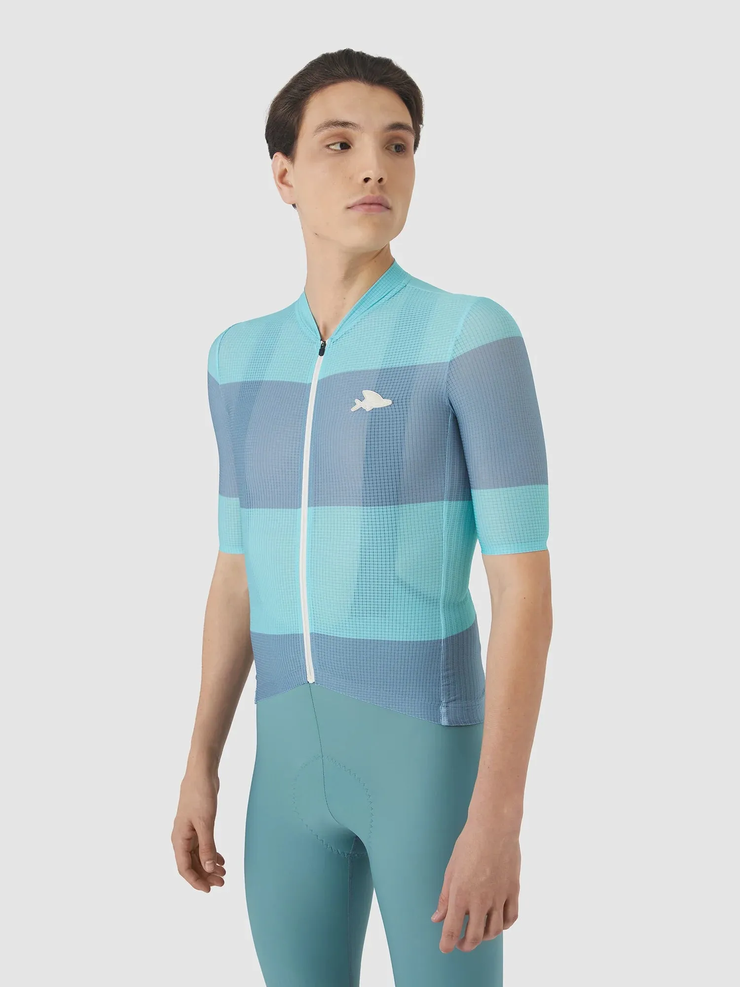 Caf du Cycliste Angeline Men's Jersey Riviera Blue/Deep Water