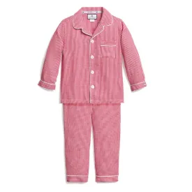 Child’s Red Mini Gingham Pajamas
