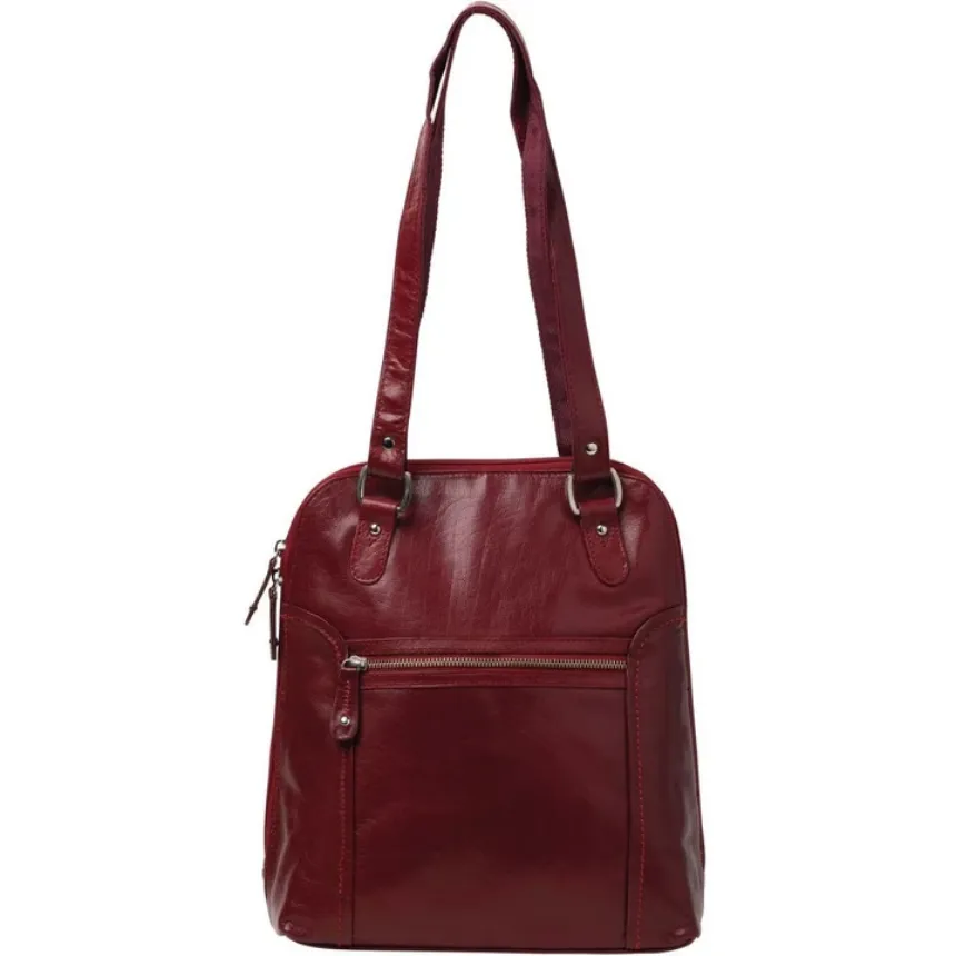 COBB & CO Poppy Leather 2 in 1 Convertible Backpack/Shoulder Bag