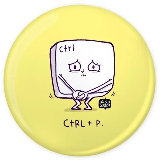 Control Pee Badge