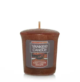 Cozy Cabin Escape Samplers Votive Candle