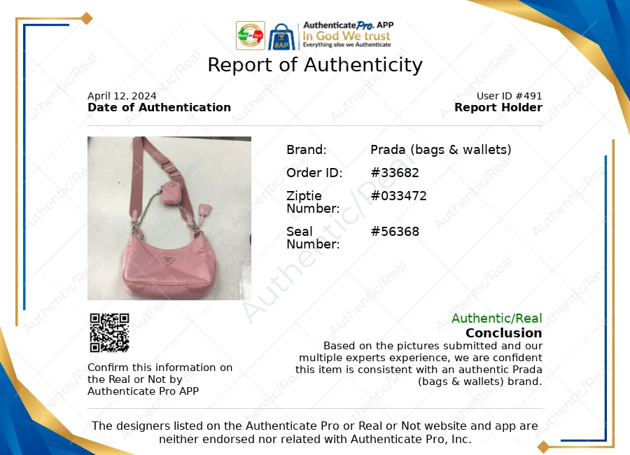 Crossbody Luxury Designer By Prada  Size: Small