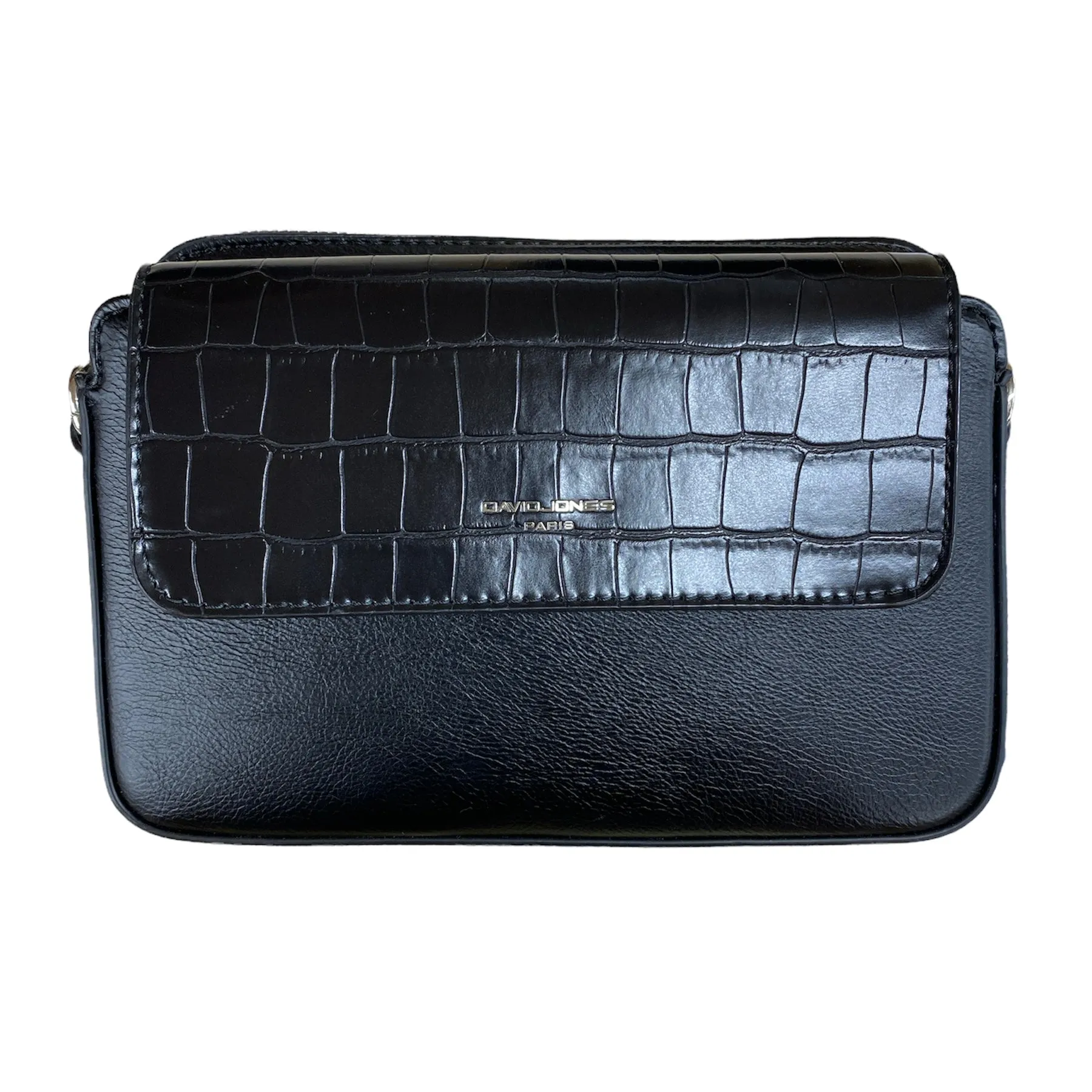 DJ PU Shoulder Bag Black