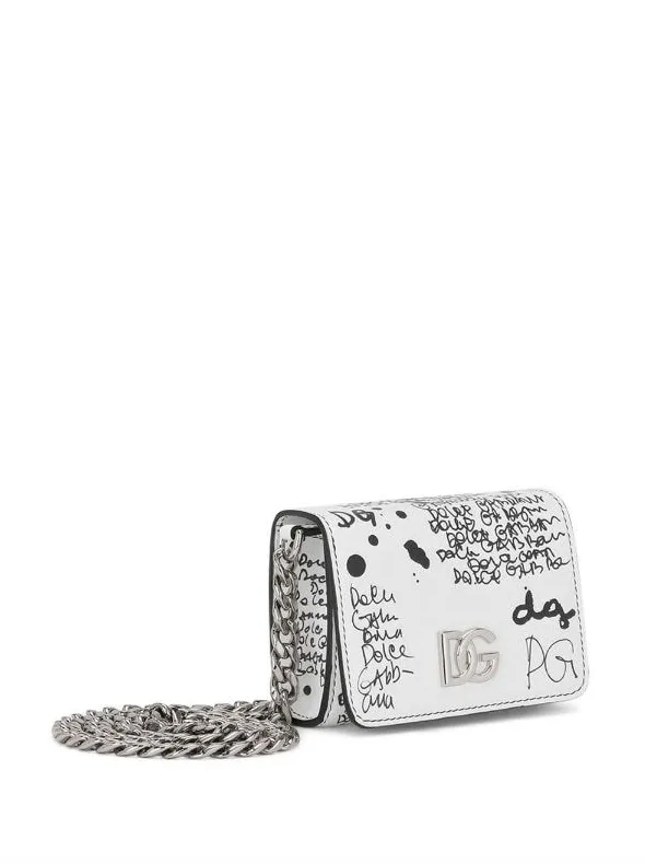 Dolce & Gabbana graffiti-print min bag