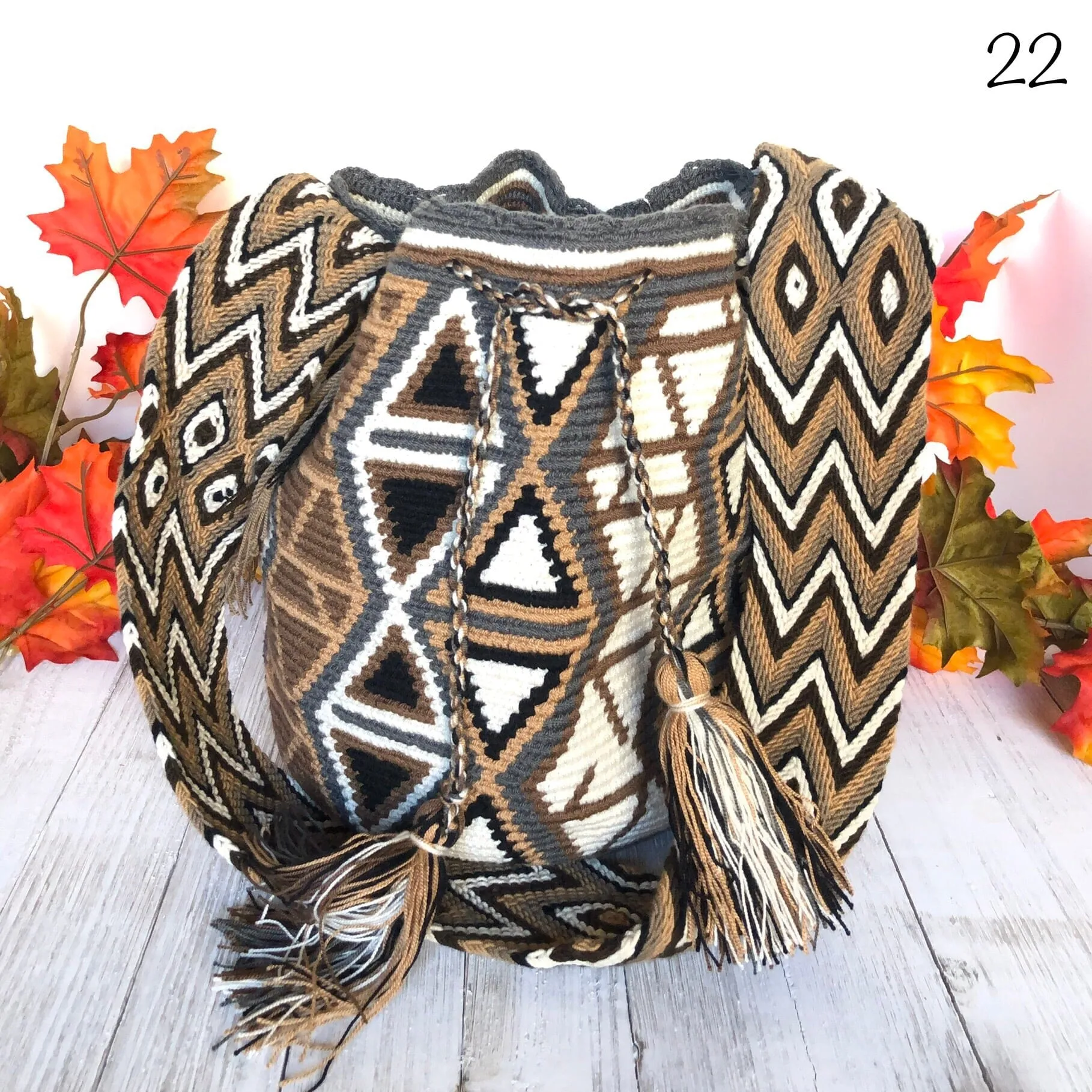 Earth Tones Crochet Bags | Fall Colors | Large
