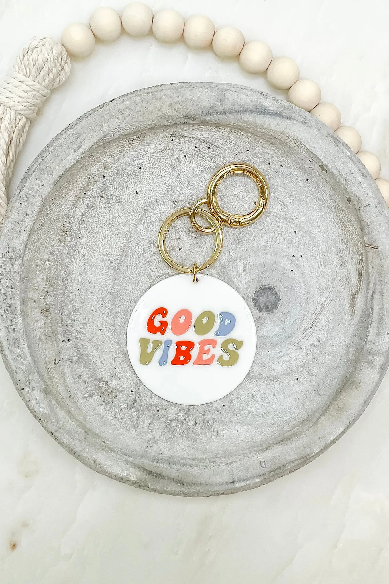 Good Vibes Keychain