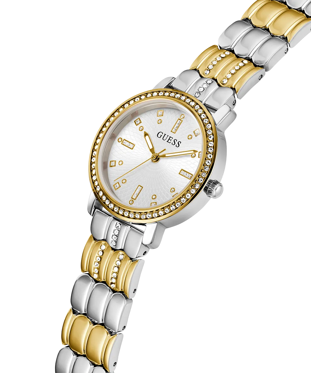 GUESS Ladies 2-Tone Analog Watch