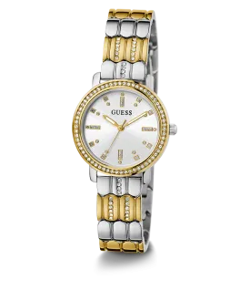 GUESS Ladies 2-Tone Analog Watch