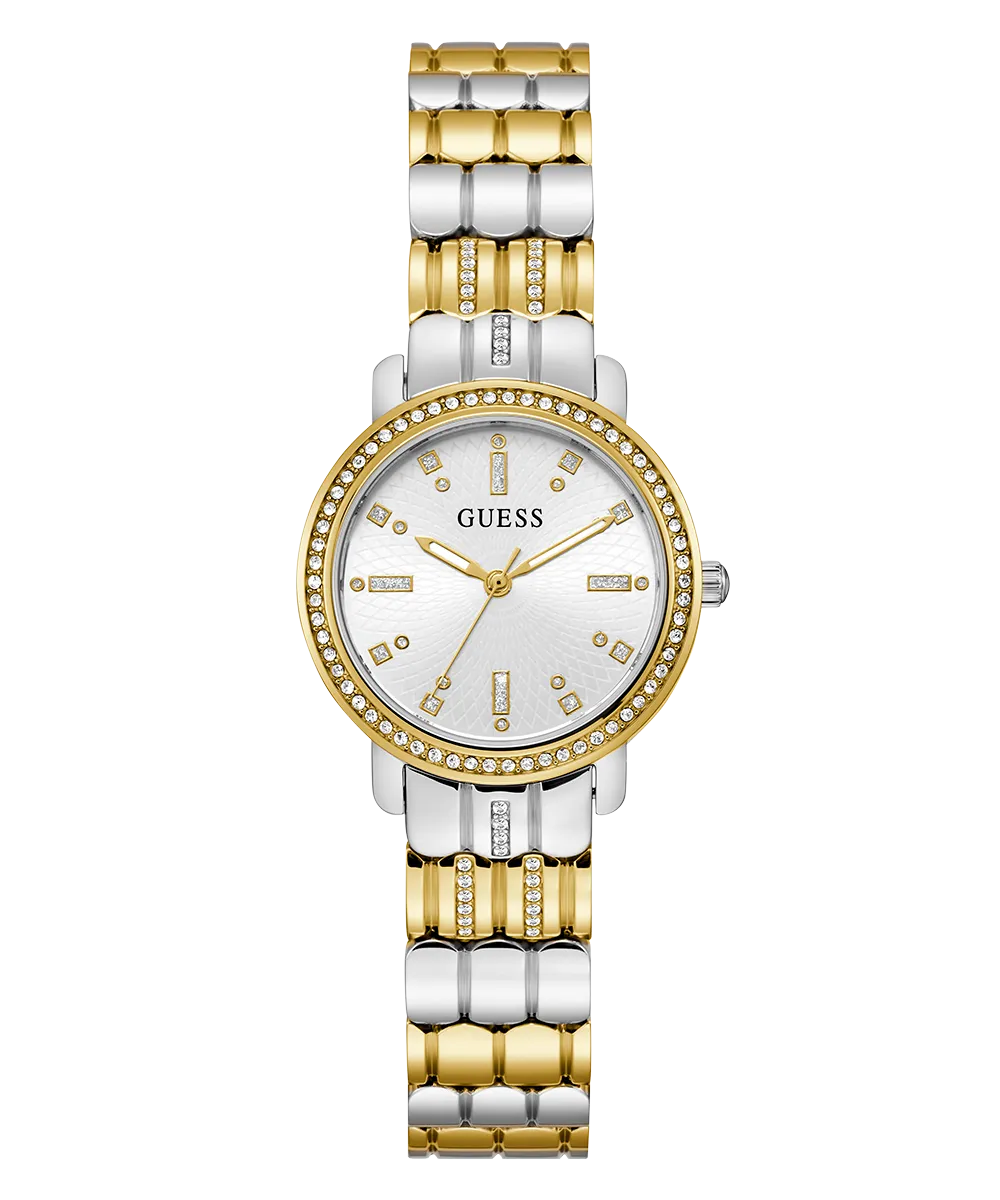 GUESS Ladies 2-Tone Analog Watch