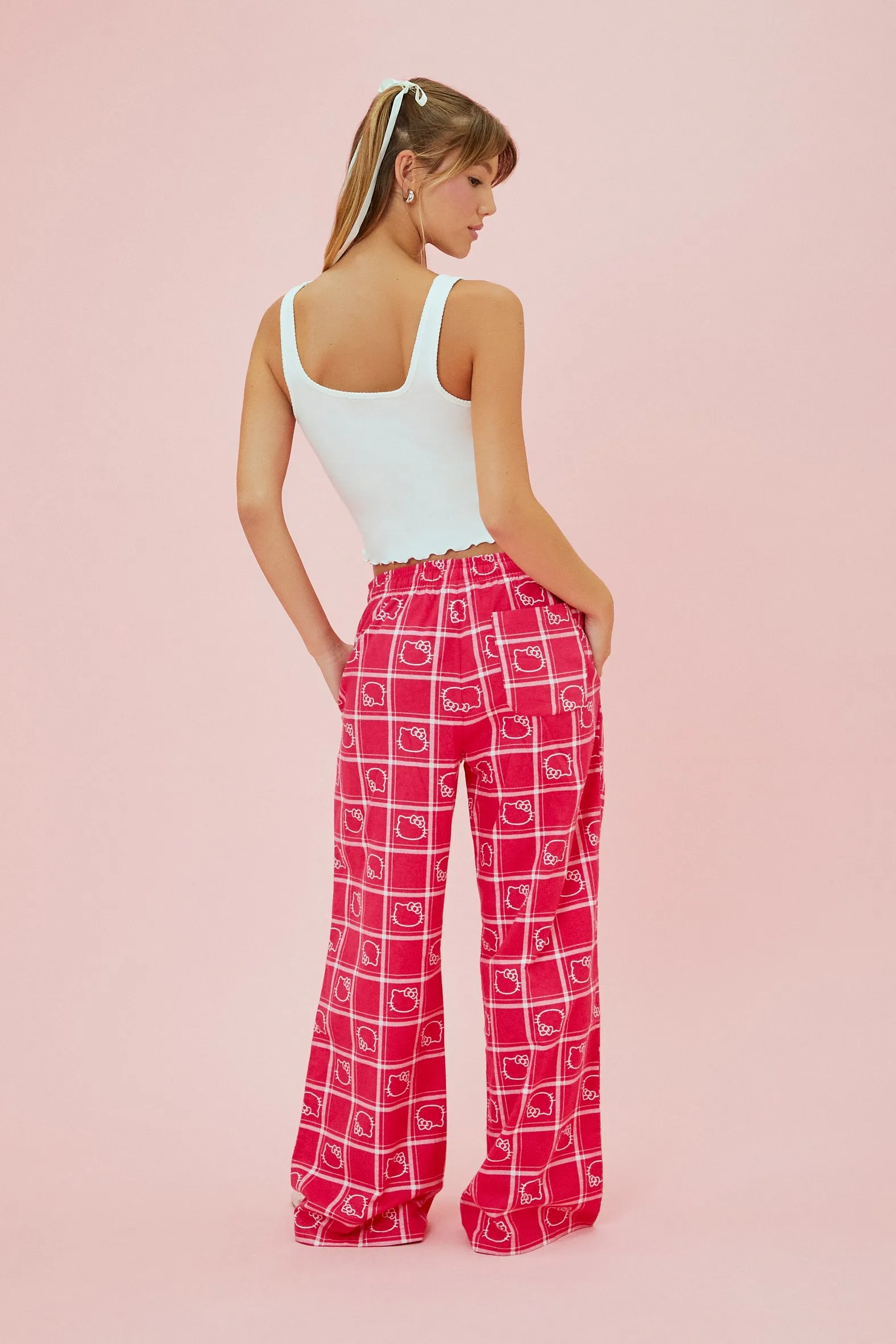 Hello Kitty Print Pajama Pant