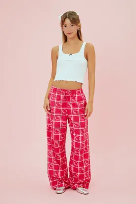 Hello Kitty Print Pajama Pant