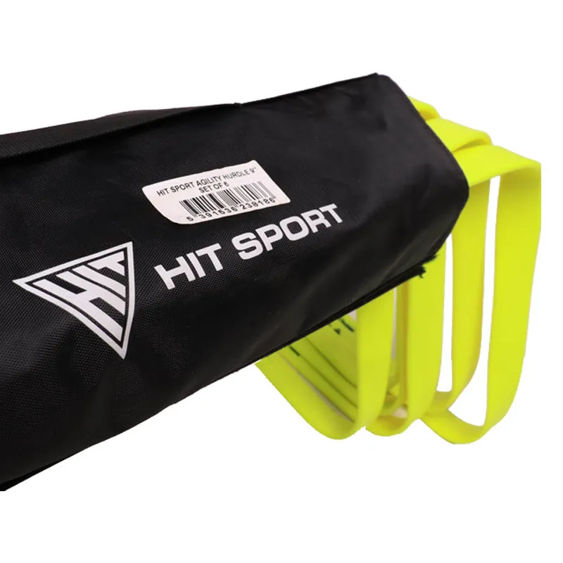Hit Sport Agility 6-Pack Hurdle (9 Inch / 23cm)