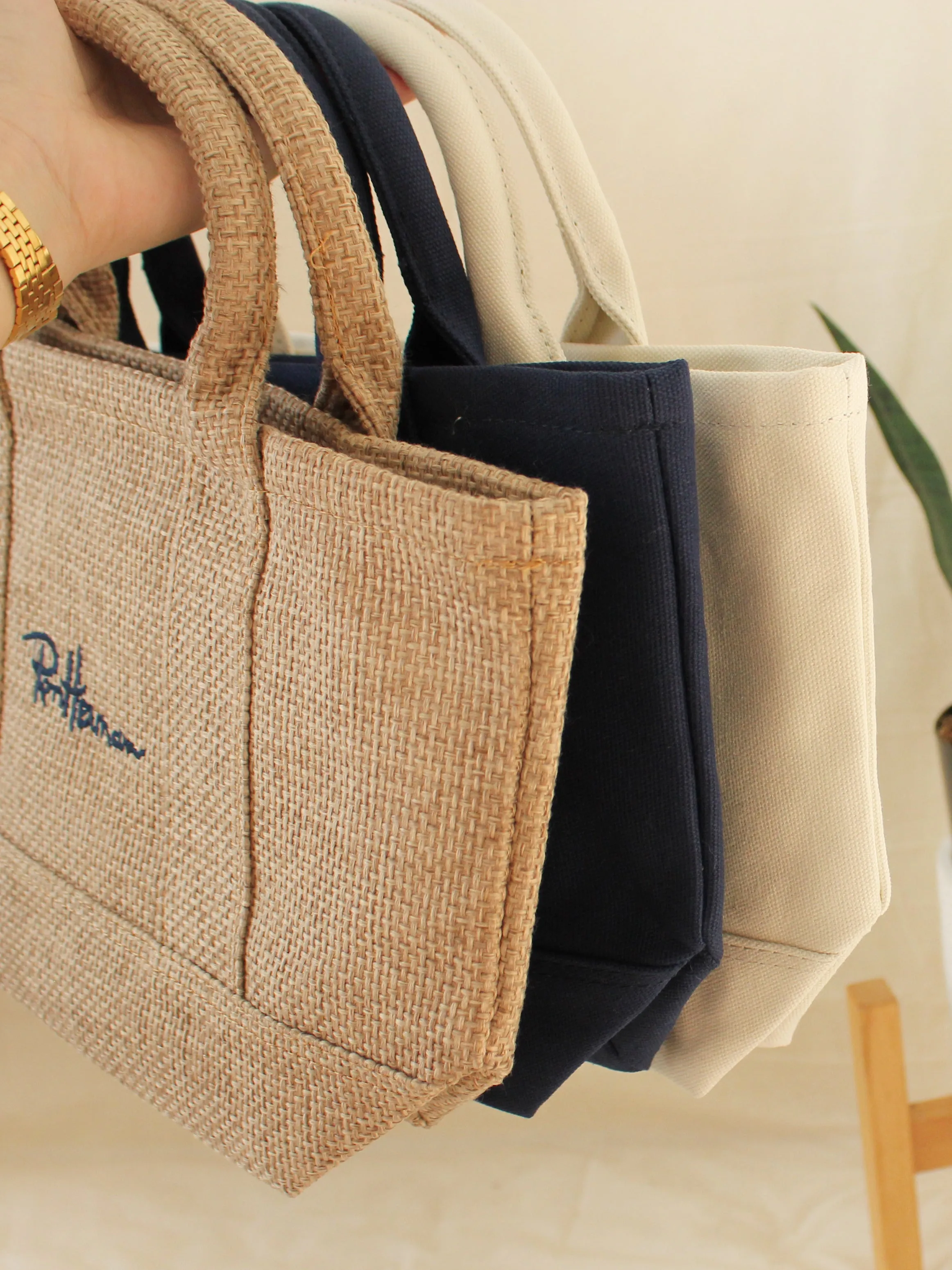 JAPAN RON HERMAN CANVAS BAG