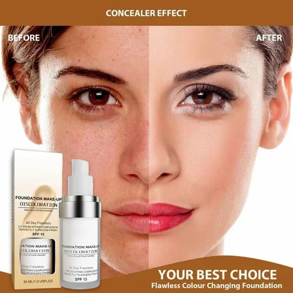 LAST DAY - BUY 2 GET 1 FREE Colour Changing Mature Skin Foundation