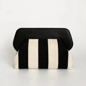 Midnight Grid Clutch