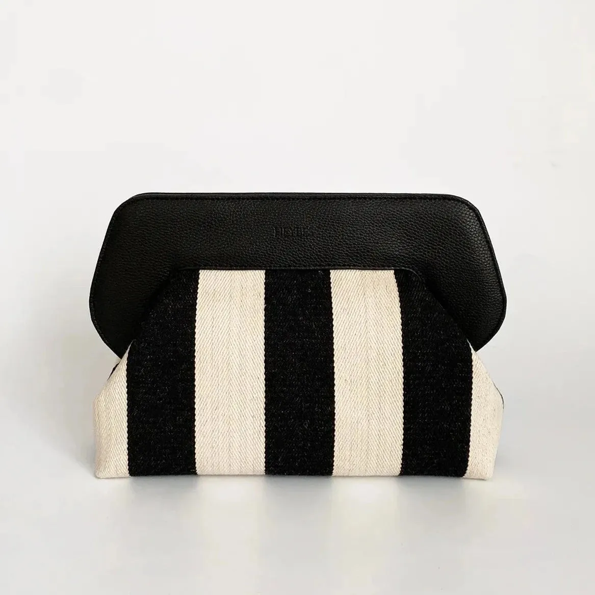 Midnight Grid Clutch