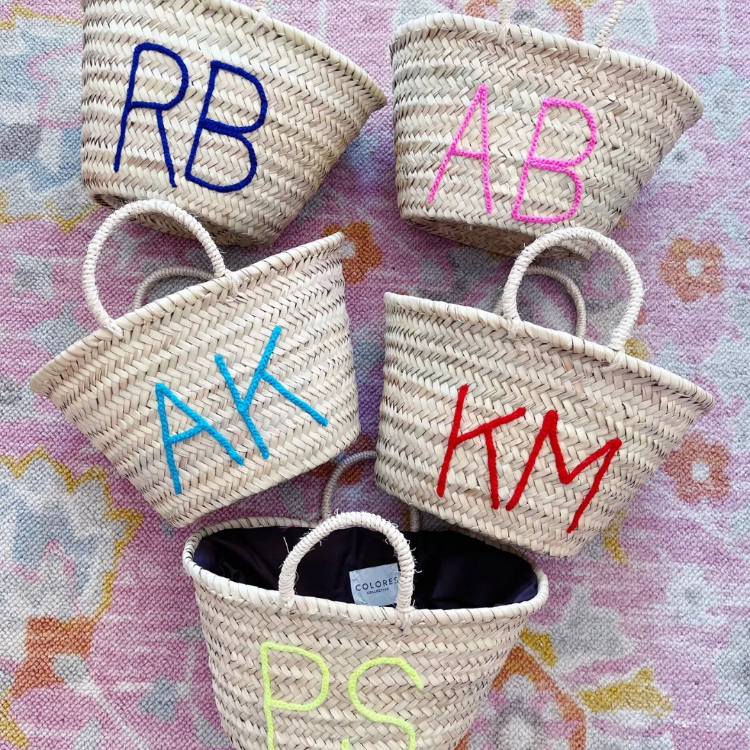 Mini Woven Name Bag, Custom