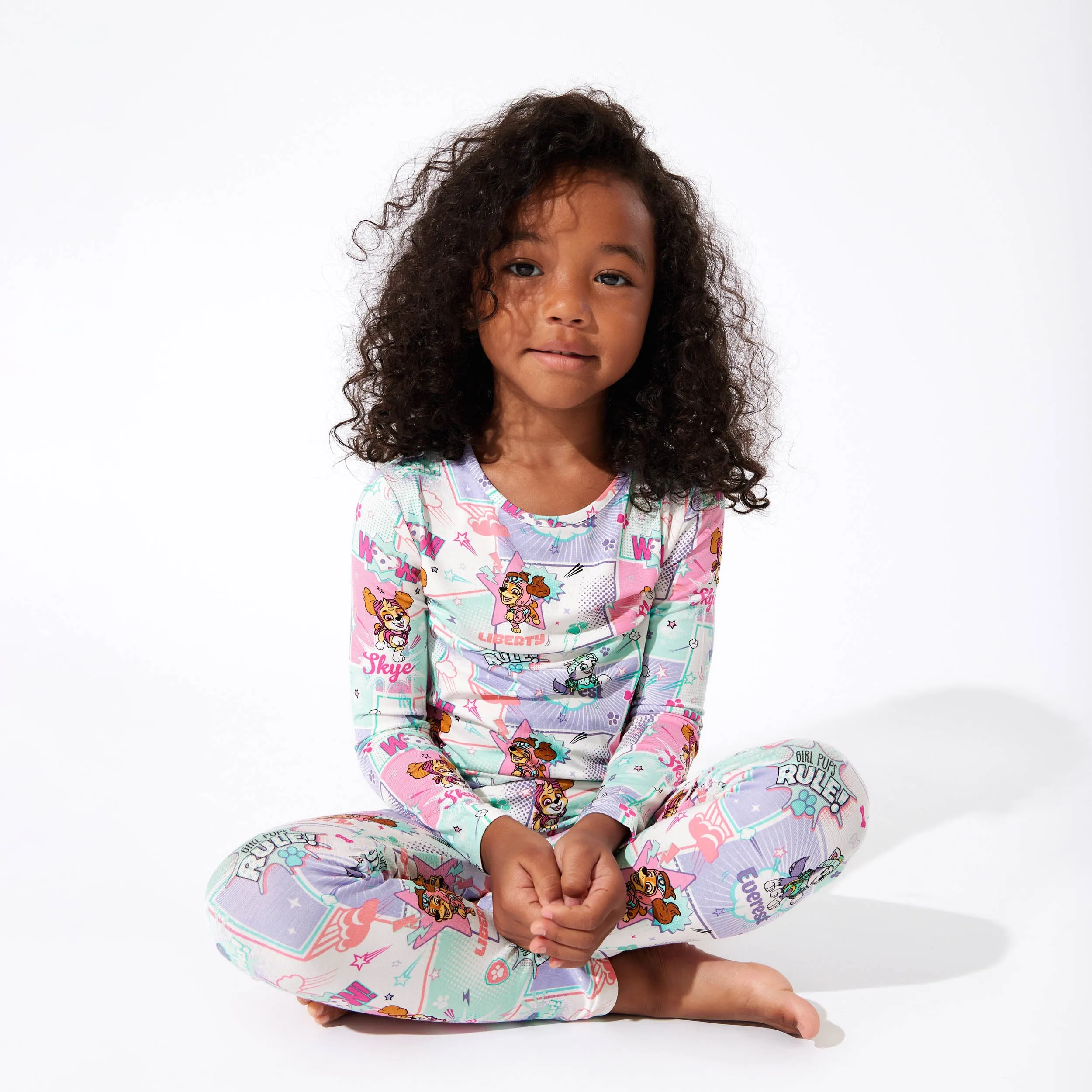 PAW Patrol: Comic Girl Pups Bamboo Kids Pajamas