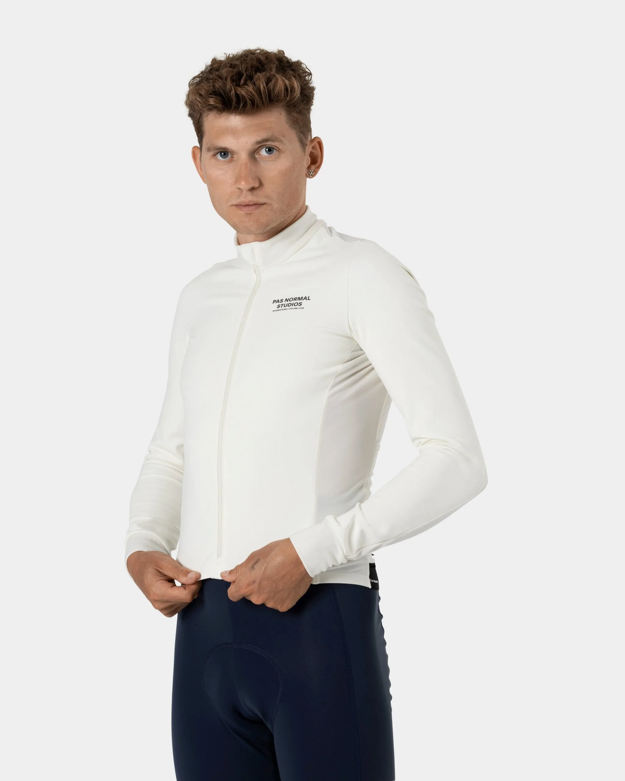 PNS Mechanism Men's Thermal Longsleeve Jersey Off-White