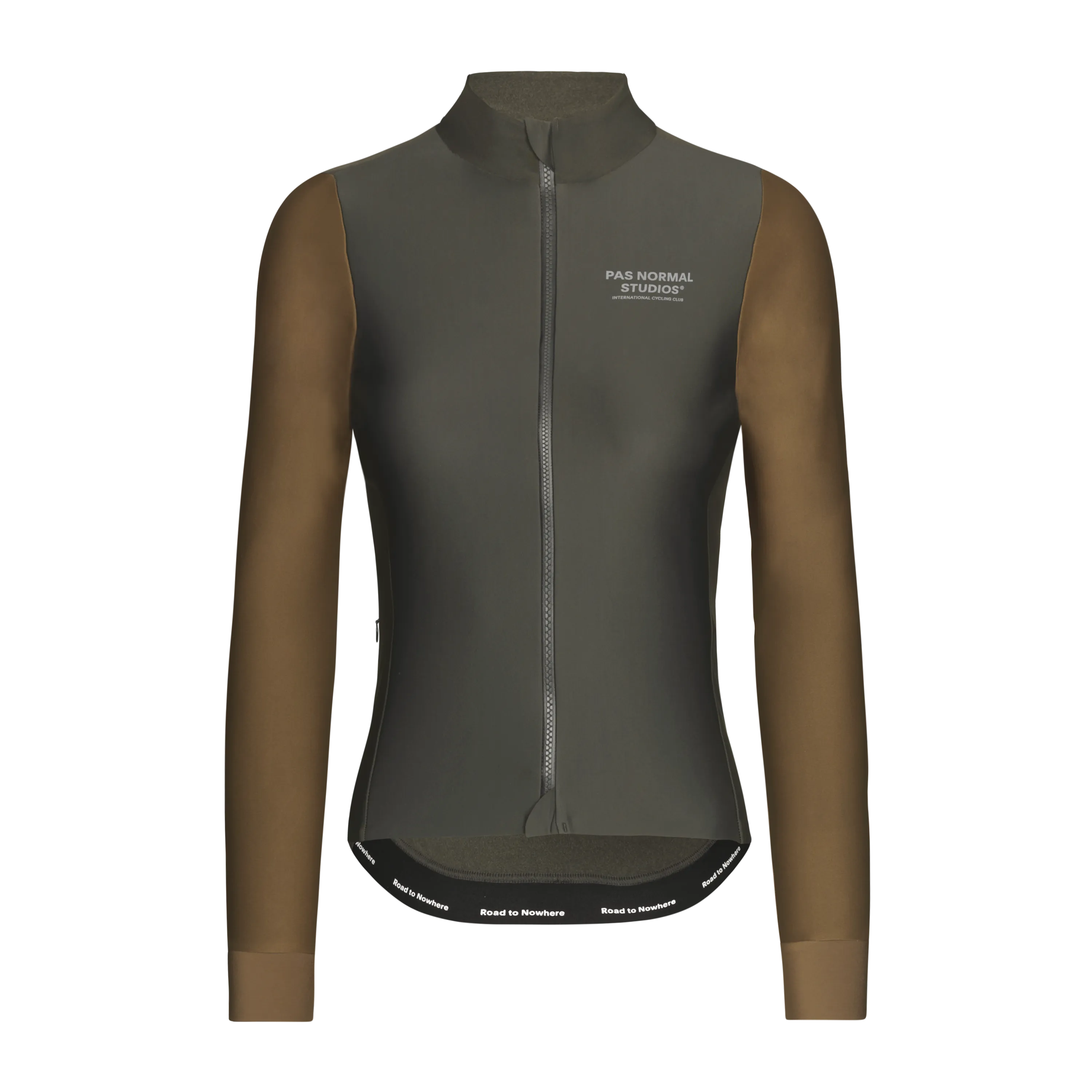 PNS Mechanism Women's Thermal Longsleeve Jersey Dark Olive/Army Brown