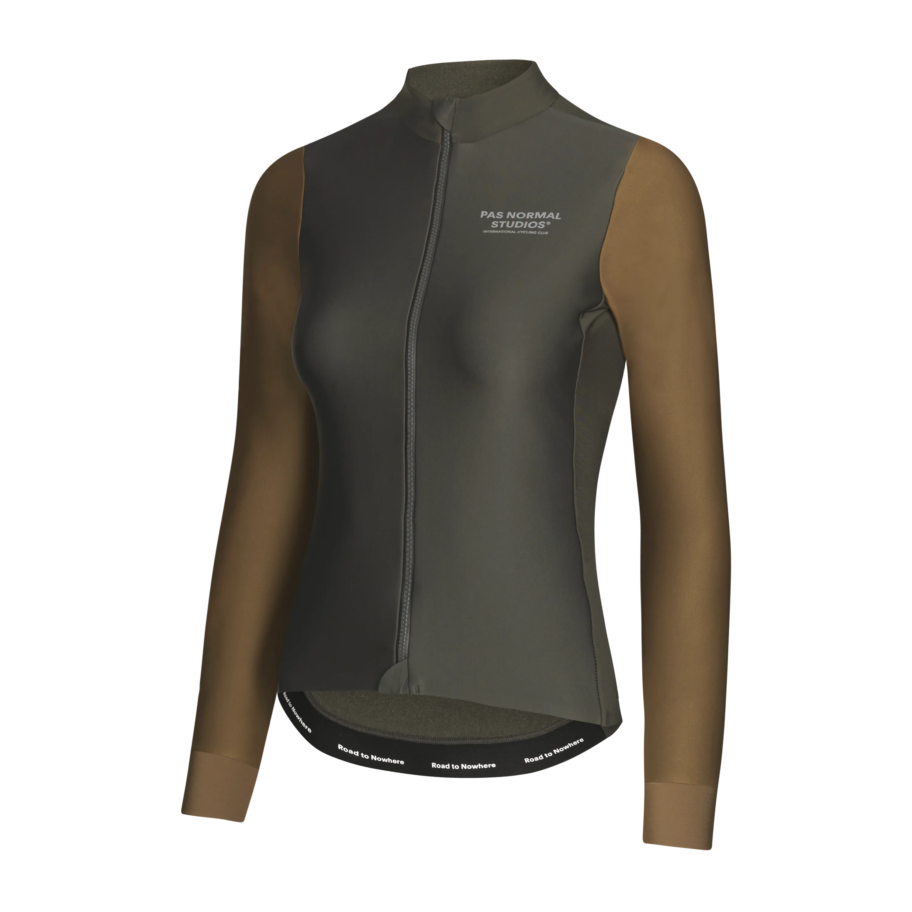 PNS Mechanism Women's Thermal Longsleeve Jersey Dark Olive/Army Brown