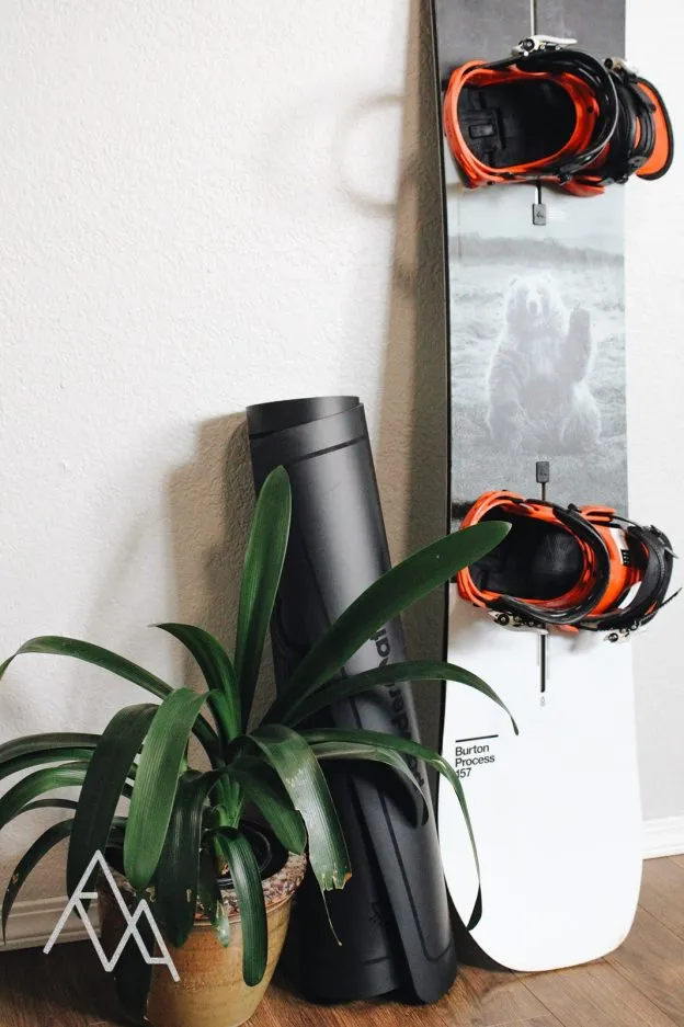 Powder Mat™ | The Original Snowboard Yoga Mat | Season 6 UTAH